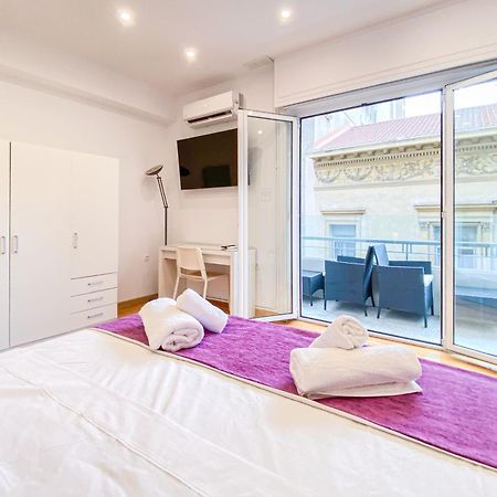 Syntagma Square, 100Sqm Luxurious Family Apt Athen Exterior foto