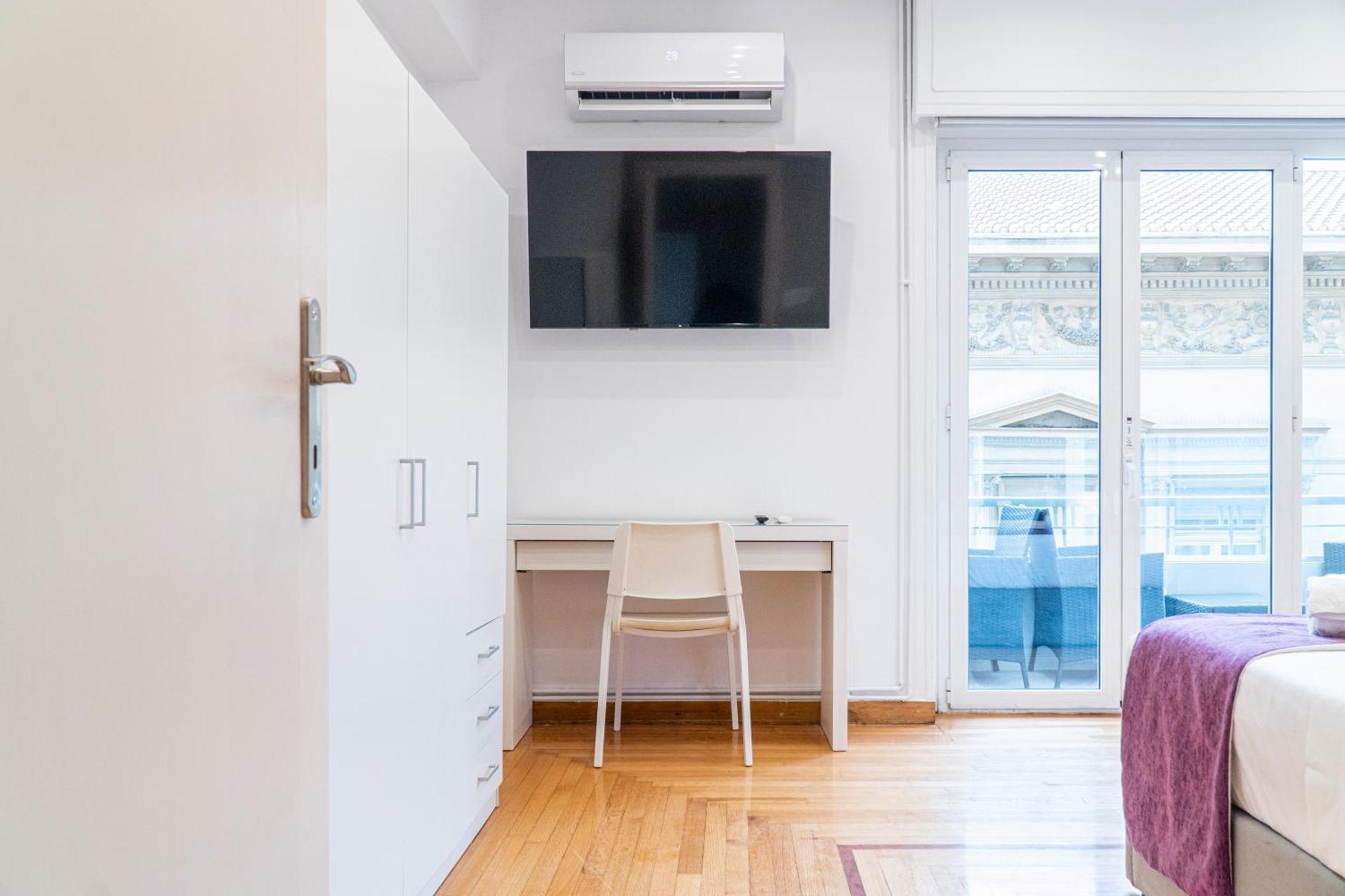 Syntagma Square, 100Sqm Luxurious Family Apt Athen Exterior foto