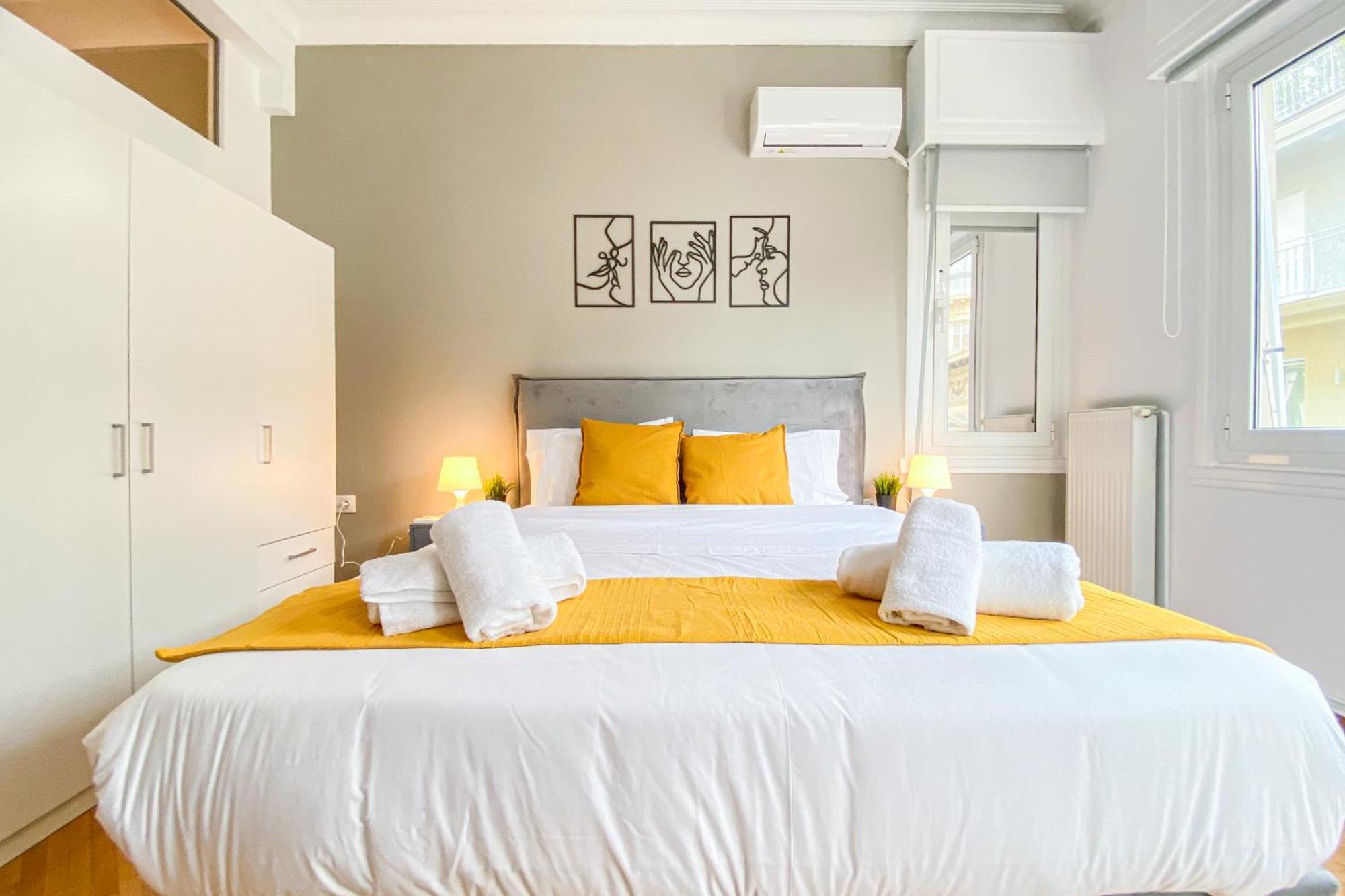 Syntagma Square, 100Sqm Luxurious Family Apt Athen Exterior foto