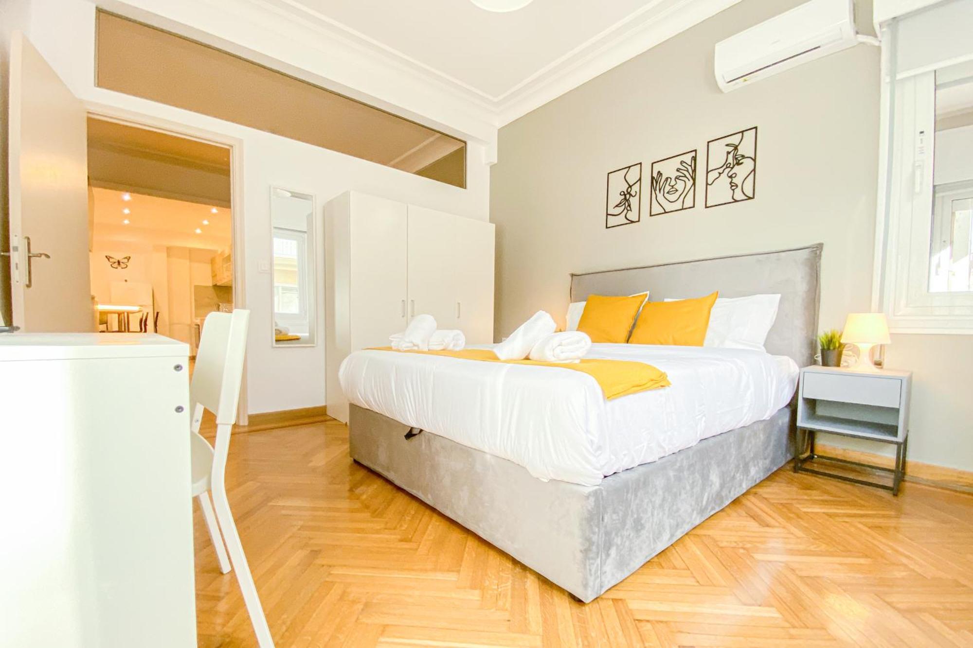 Syntagma Square, 100Sqm Luxurious Family Apt Athen Exterior foto